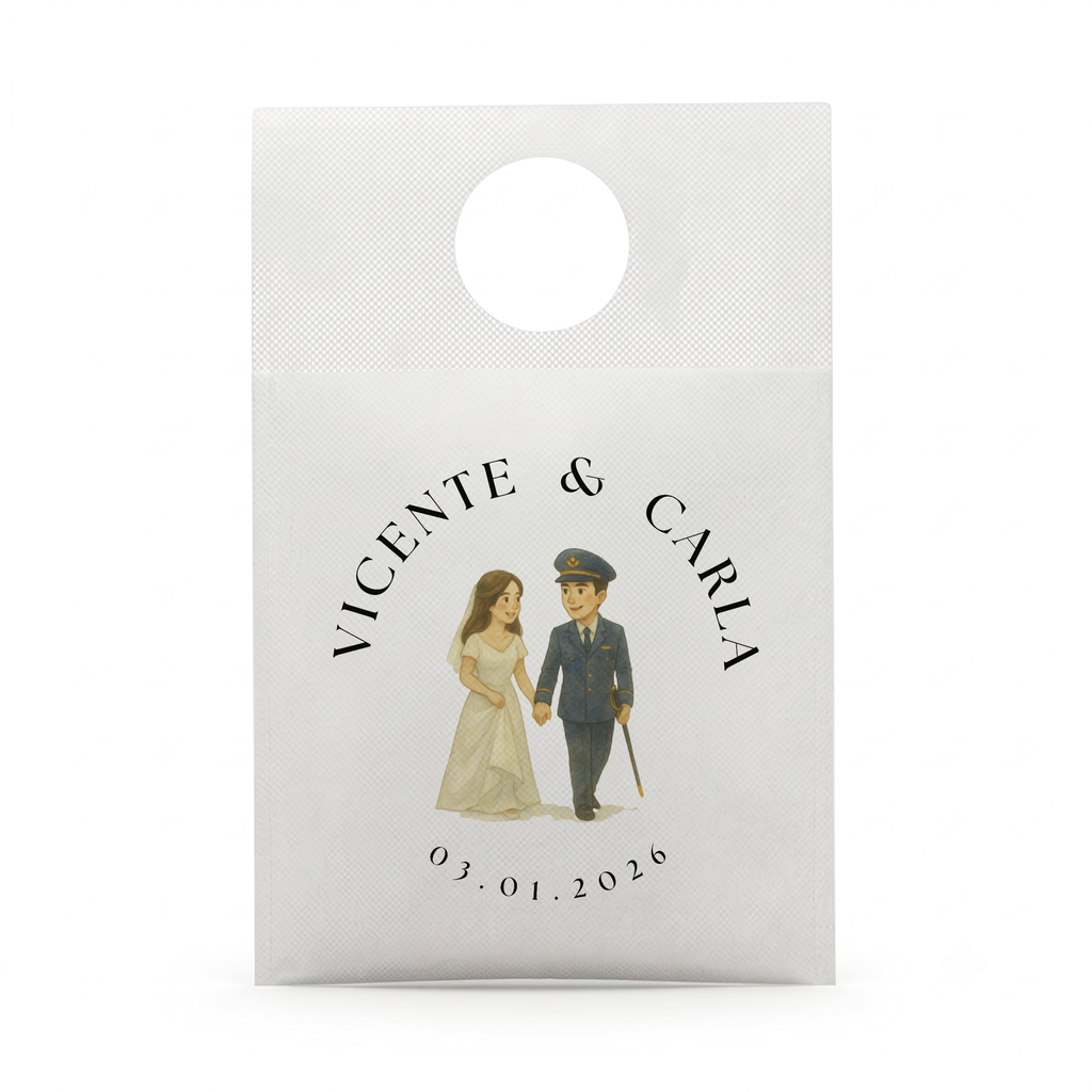 Bolsa para Auto Personalizada 19x29 cm