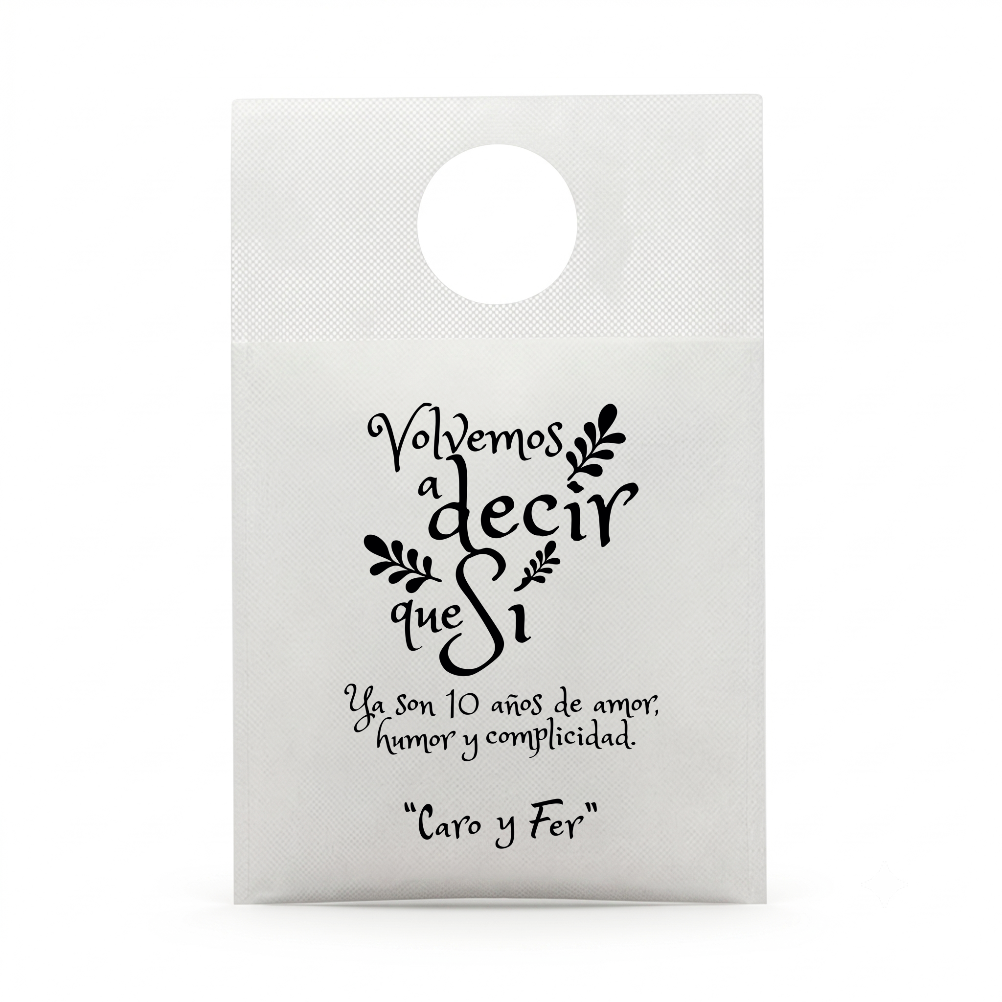 Bolsa para Auto Personalizada 19x29 cm