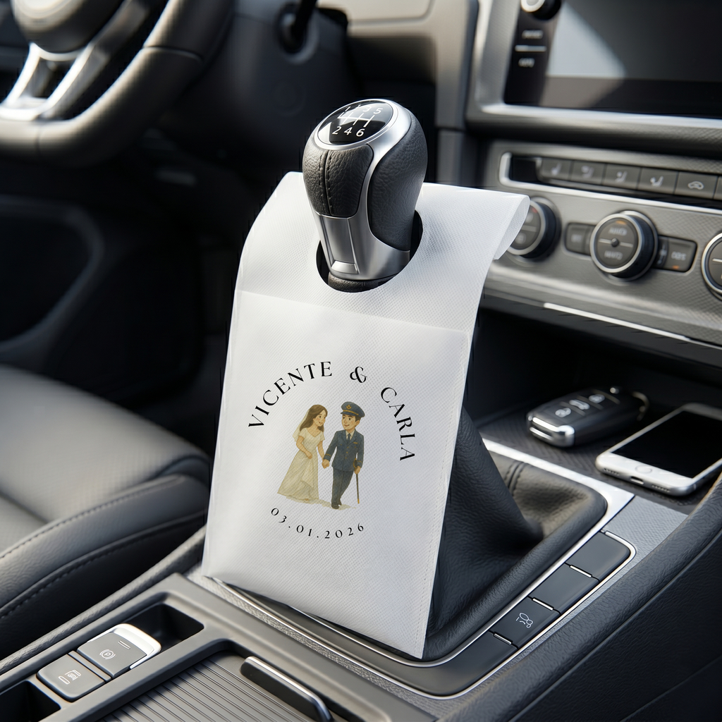 Bolsa para Auto Personalizada 19x29 cm